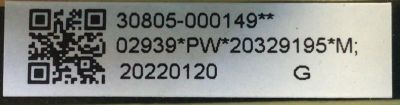 FUENTE DE PODER PARA TV TCL / NUMERO DE PARTE 30805-000149 / 40-L12DH4-PWD1CG / 11601-500069 / L12DL / 20220315 / PANEL LVU550NDEL / DISPLAY PT550GT05-3 / ST5461D09-1 / MODELOS 55S451 / 55S453 / 55S455 / 55S41 - Imagen 2